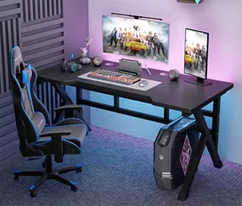 שולחן גיימינג 120 ס"מ דגם GAMER מתצוגה ועודפים mycasa
