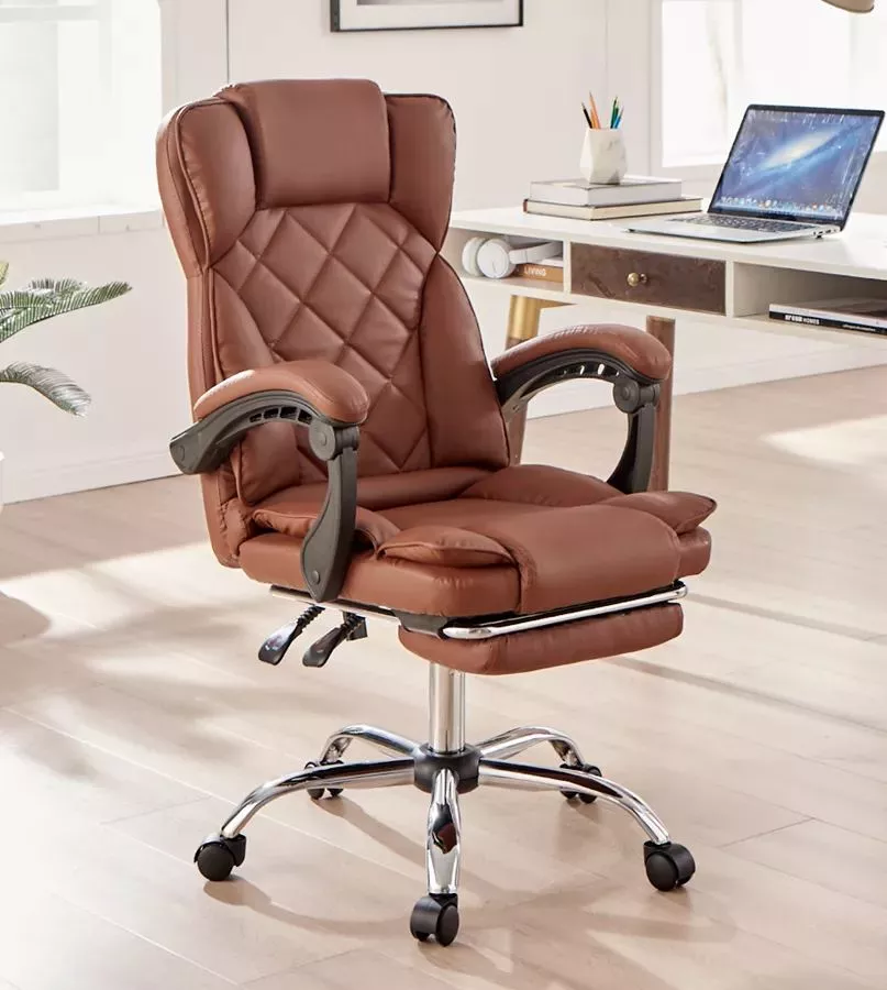 כסא מנהלים מרופד דגם LEONARDO עם הדום נשלף צבע שחור במכירה מוקדמת 21 ימי עסקים