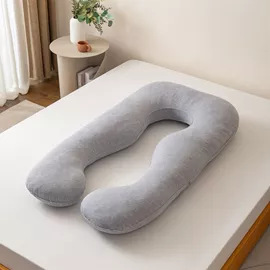 כרית הריון ויסקו מפנקת מבית B.k.import צבע אפור mycasa