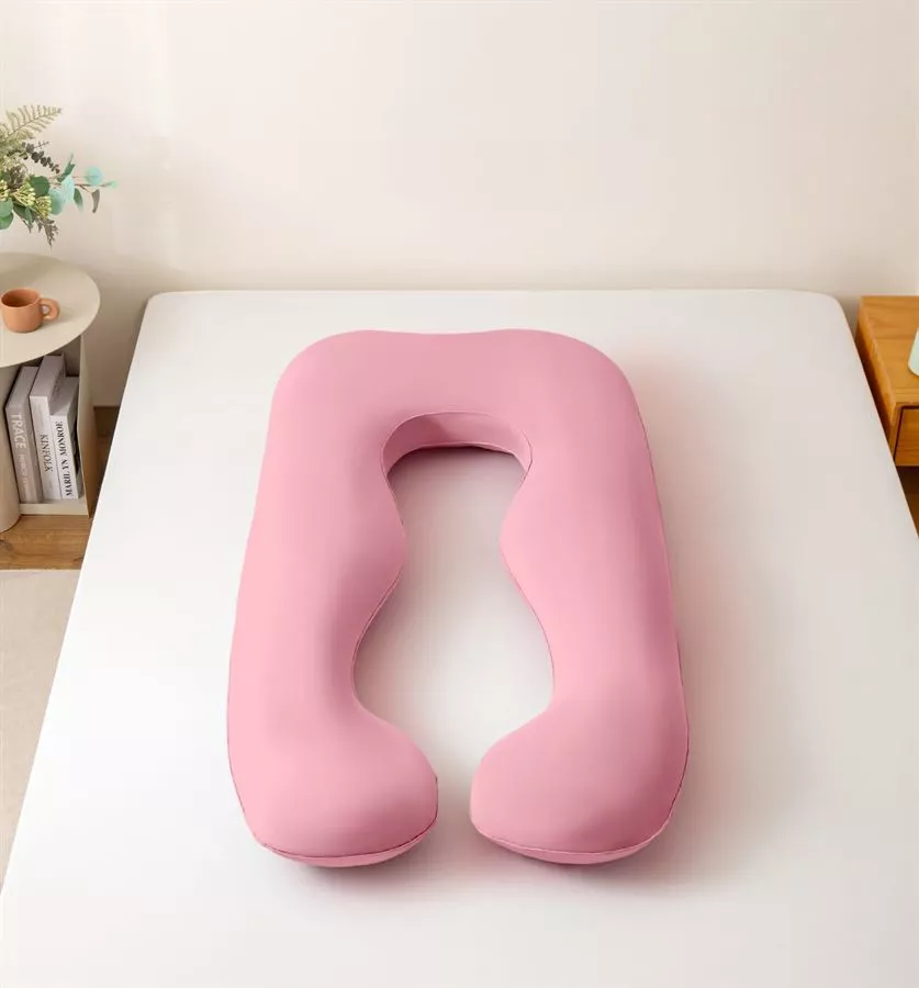 כרית הריון ויסקו מפנקת מבית B.k.import צבע ורוד