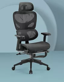 כסא מנהלים עם הדום נשלף וידיות מתכווננות דגם XP-20 מתצוגה ועודפים mycasa