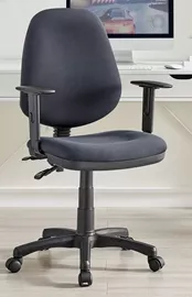 מבצע! כסא מזכירה וסטודנט עם ידיות מתכווננות דגם Promax10 צבע אפור מתצוגה ועודפים mycasa