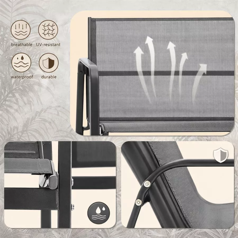 מערכת ישיבה ארבעה חלקים דגם TOLOZ צבע שחור במכירה מוקדמת 21 ימי עסקים