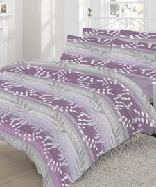 סט מצעים 100% כותנה למיטה זוגית 200*160 מבית תודן דגם נועה mycasa