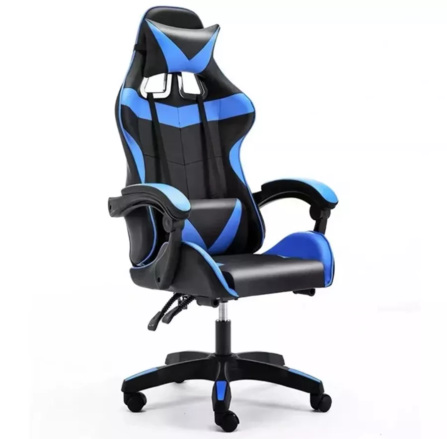 כסא גיימינג איכותי דגם PRO4 עם גב גבוה בצבע שחור ולבן ***ללא אריזה מקורית