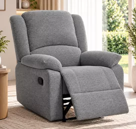 כורסת טלוויזיה ריקליינר דגם COMFORT צבע אפור כהה ***במכירה מוקדמת 30 ימי עסקים mycasa