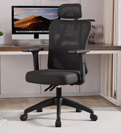 כסא מנהלים גבוה עם ידיות מתכווננות 3D דגם XP-15 מתצוגה ועודפים mycasa