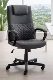 כסא מנהלים רחב דגם FRANKLIN ****ללא אריזה מקורית mycasa