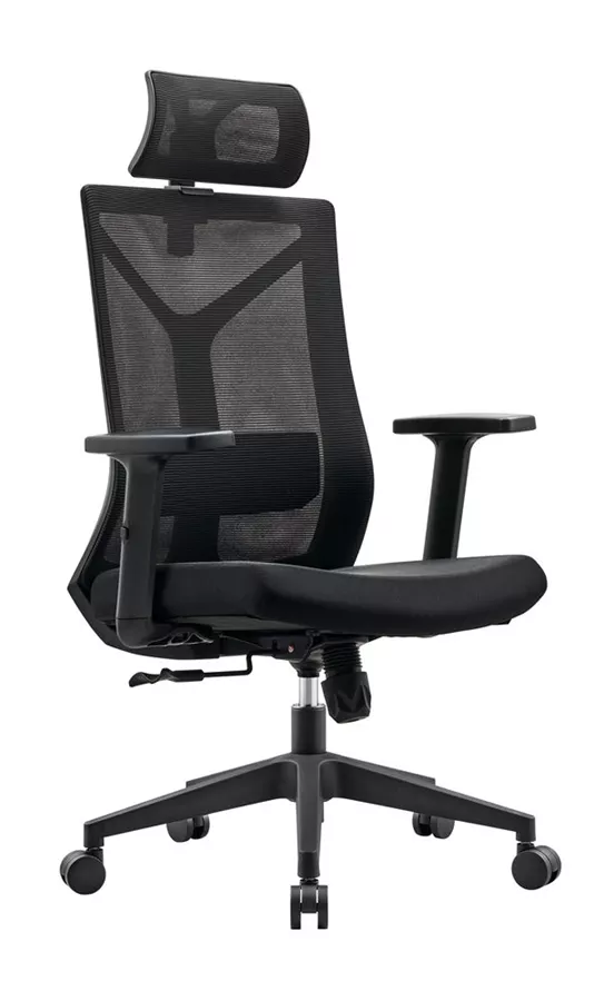 כסא מנהלים עם ידיות מתכווננות ומשענת ראש דגם XP-7 מתצוגה ועודפים