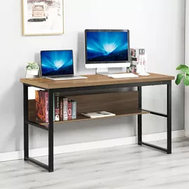 שולחן מחשב מודרני דגם JORDAN ברוחב 140 ס"מ ***ללא אריזה מקורית מתצוגה ועודפים mycasa