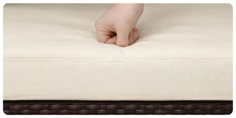 מערכת ישיבה פינתית לחצר דגם SANTA MONICA צבע שחור במכירה מוקדמת 45 ימי עסקים