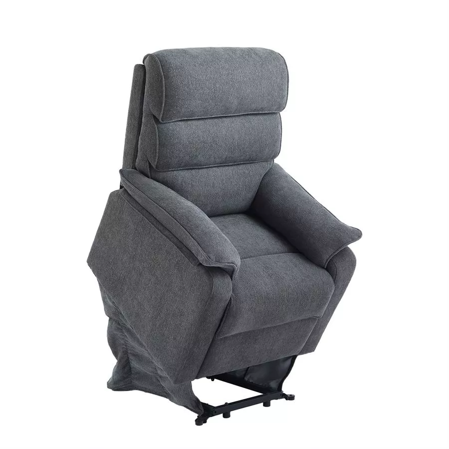 כורסת קימה חשמלית COMFY EASY LIFT צבע אפור כהה ***מורכב לאיסוף עצמי בלבד