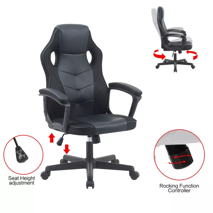 כסא גיימינג במכירה מוקדמת 21 ימי עסקים דגם Gamer צבע שחור