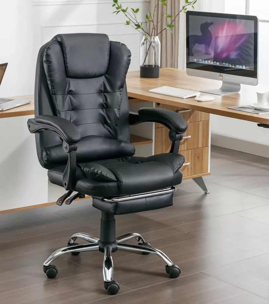 מידות כסא מנהלים עם הדום 