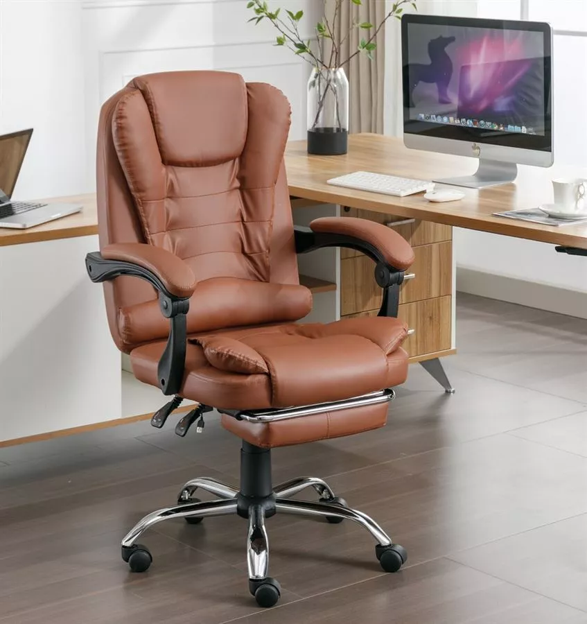 כסא מנהלים עם הדום