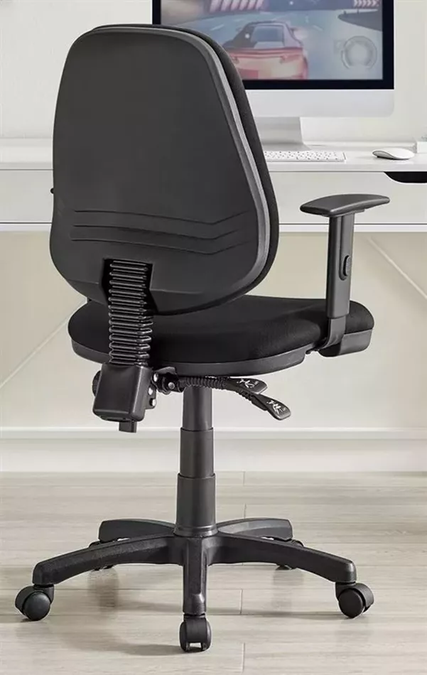 כסא מזכירה וסטודנט עם ידיות מתכווננות דגם Promax10 צבע שחור מתצוגה ועודפים