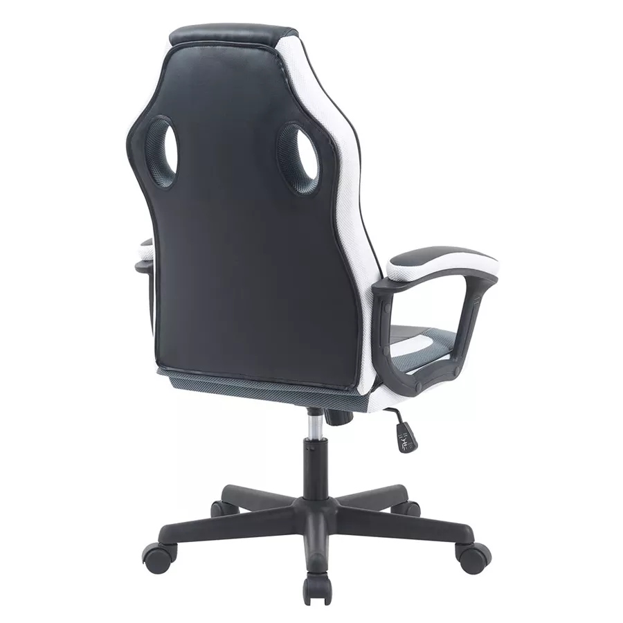 כסא גיימינג במכירה מוקדמת 21 ימי עסקים דגם Gamer צבע שחור לבן