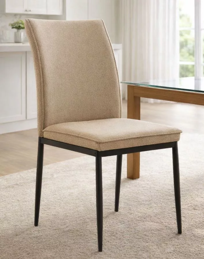 רביעיית כסאות לפינת אוכל דגם Henry צבע חום במכירה מוקדמת 30 ימי עסקים