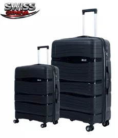 זוג מזוודות קשיחות + 5 תיקי אריזה וארגון במתנה mycasa