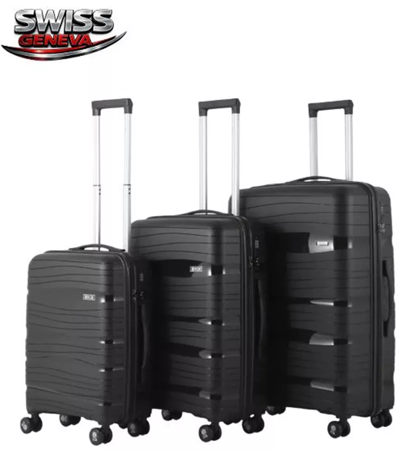 סט 3 מזוודות קשיחות + 5 תיקי אריזה וארגון במתנה