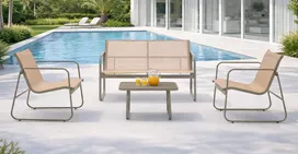 מערכת ישיבה ארבעה חלקים דגם TOLOZ צבע בז' במכירה מוקדמת 45 ימי עסקים mycasa