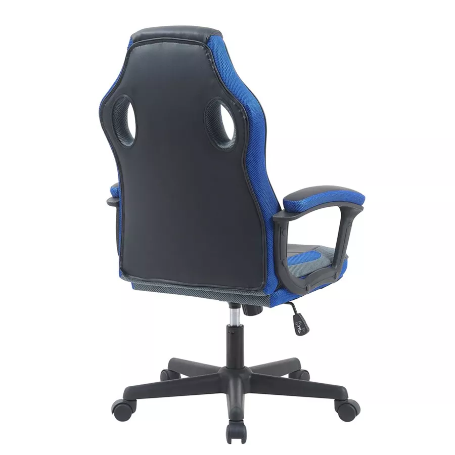 כסא גיימינג במכירה מוקדמת 21 ימי עסקים דגם Gamer צבע שחור כחול