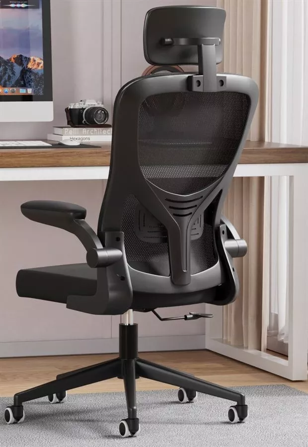 כסא מנהלים ארגונומי דגם XP-3 עם גב גבוה ומשענת ראש צבע שחור ***ללא אריזה מקורית